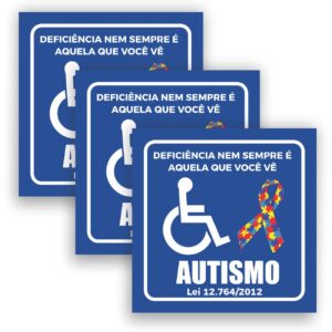 Adesivo Autista Deprint e design